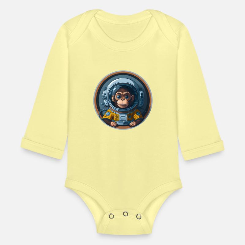 An Astronaut monkey circular design