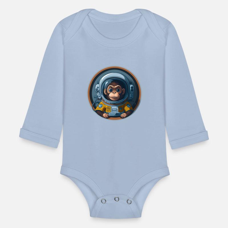 An Astronaut monkey circular design