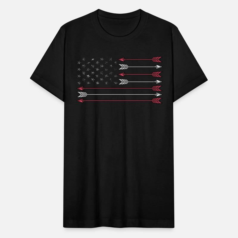 Archery Arrow USA American Flag