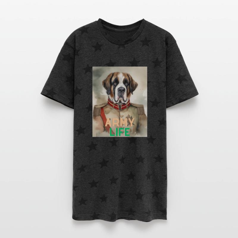 Army Life Saint Bernard