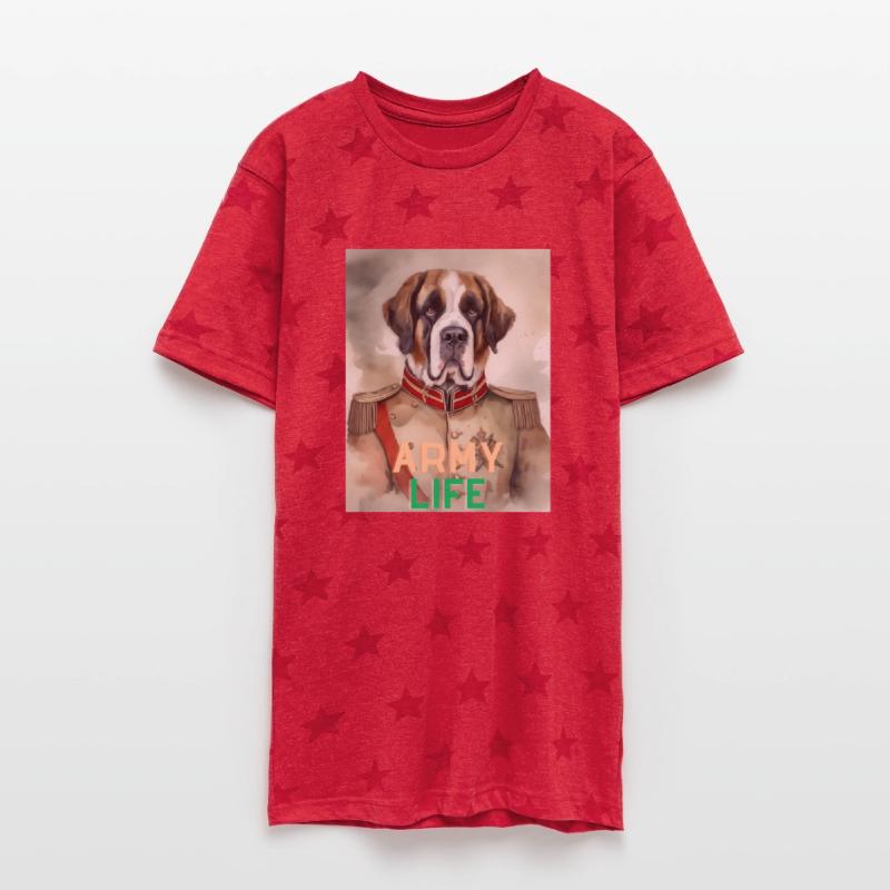 Army Life Saint Bernard