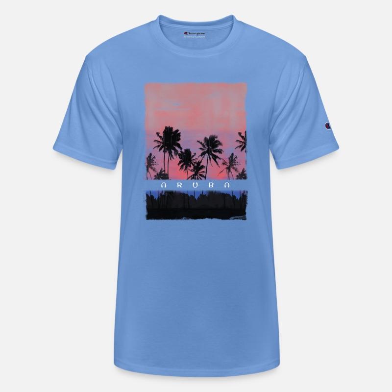 Aruba Caribbean Vacation Souvenir Palm Tree Beach