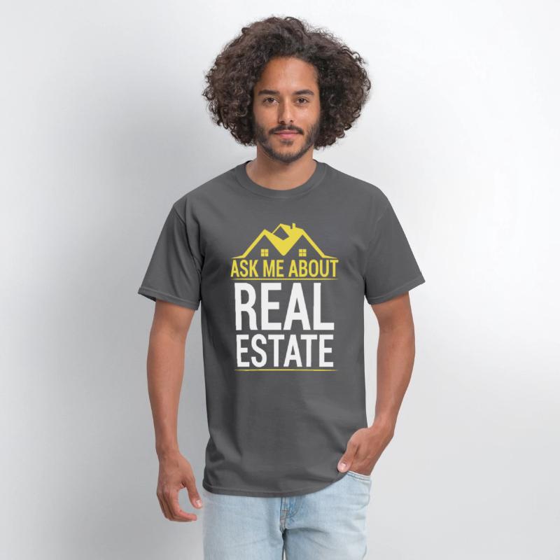 Asks Me About Real Estate Funny Pun Realtor Agent