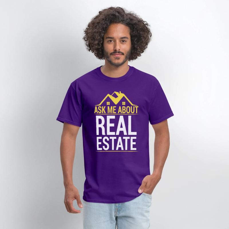 Asks Me About Real Estate Funny Pun Realtor Agent