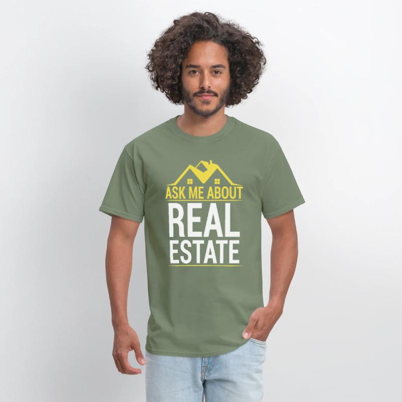 Asks Me About Real Estate Funny Pun Realtor Agent