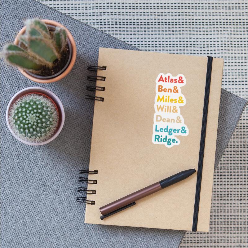 Atlas & Ben & Miles & Will & Dean & Ledger & Ridge