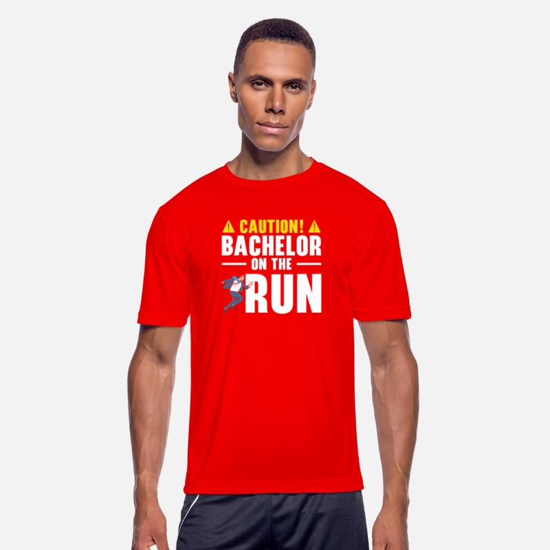 Bachelor Caution Groom Marrying Wedding Day