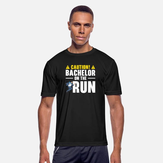 Bachelor Caution Groom Marrying Wedding Day