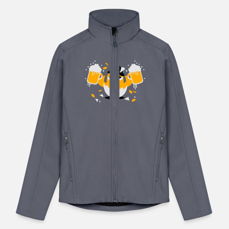 Bavarian chicken with two beer mugs