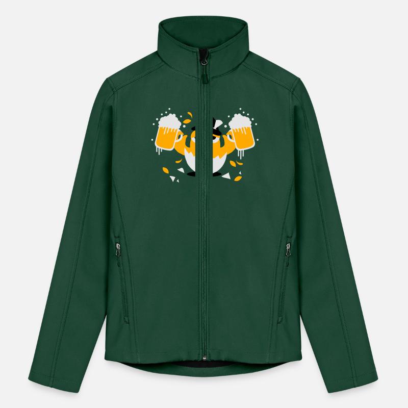 Bavarian chicken with two beer mugs