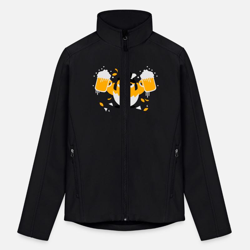 Bavarian chicken with two beer mugs