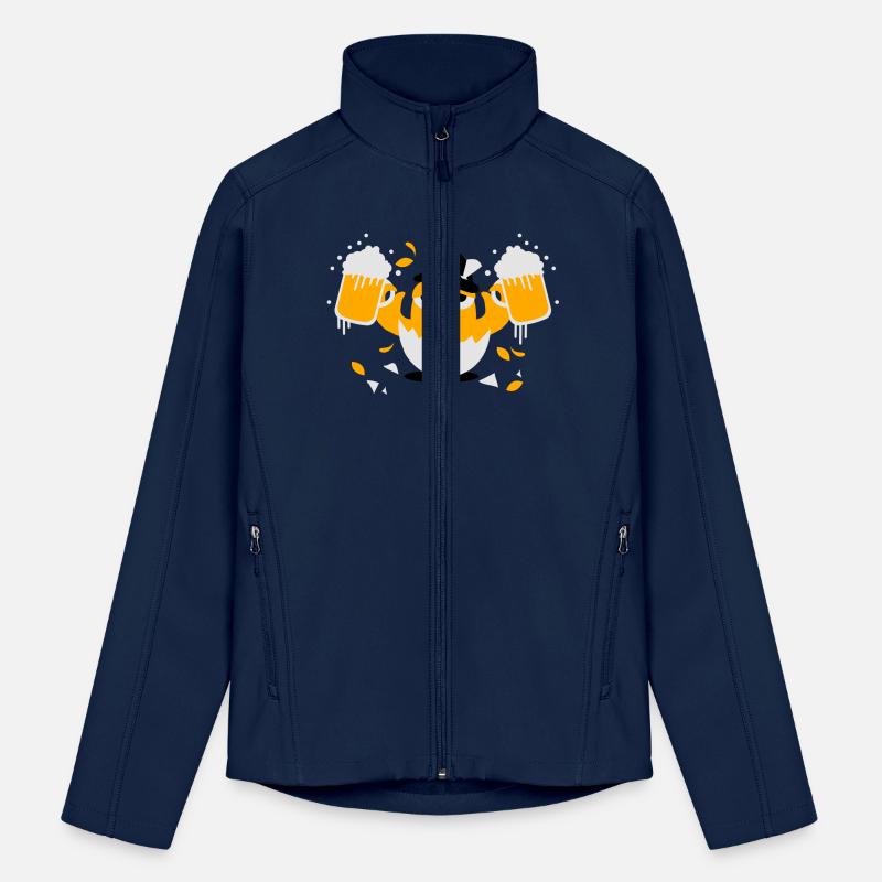 Bavarian chicken with two beer mugs