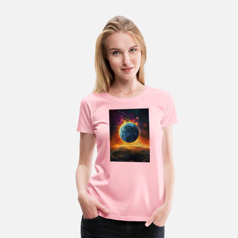 Beautiful Earth seen from the Moon