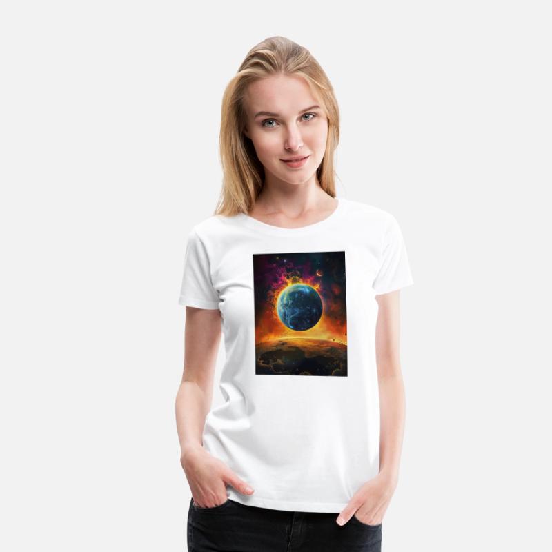 Beautiful Earth seen from the Moon