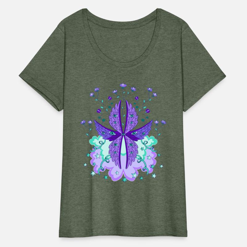 biblically accurate angel seraph seraphim purple