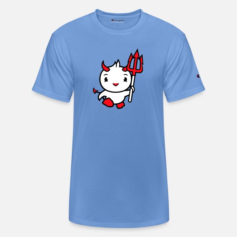 Bird Devil Horns Satan Trident Hell Evil Cool Duck