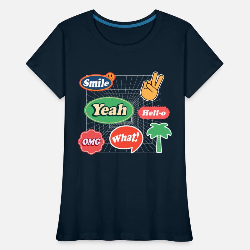 Black and Pink Modern Sticker T Shirt