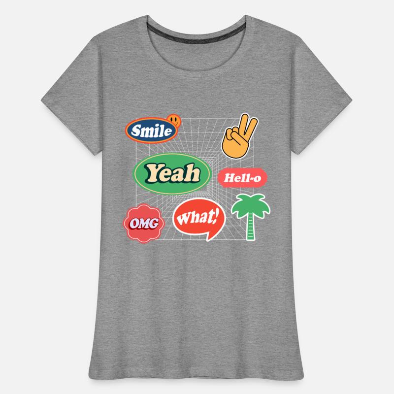 Black and Pink Modern Sticker T Shirt