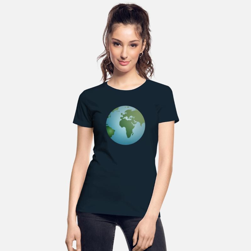 blue planet earth with green continents