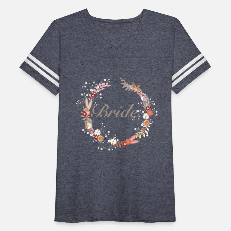 Bridal wreaths in delicate colors with lettering