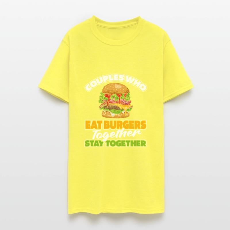 Burger Hamburger Couple