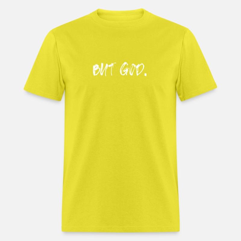 But God. (white)