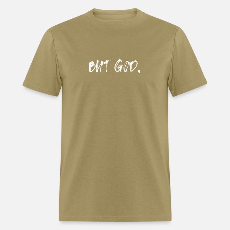 But God. (white)