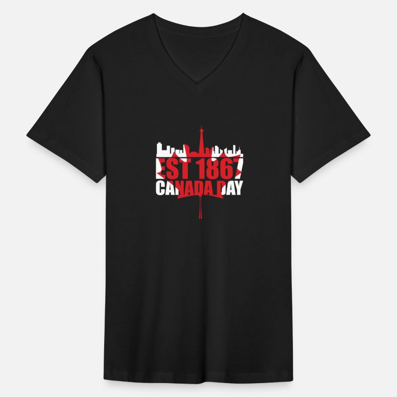 Canada Day Red Maple Leaf of Canadian Flag