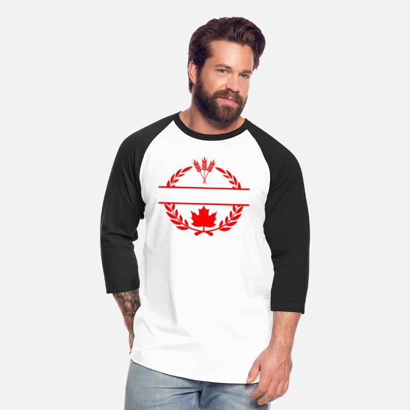 Canada maple leaf grain laurel wreath