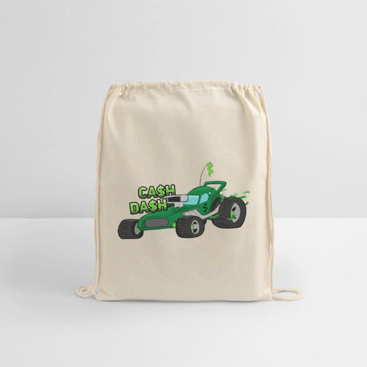 "Cash Dash" Green Dune Buggy Cartoon Beach Buggy