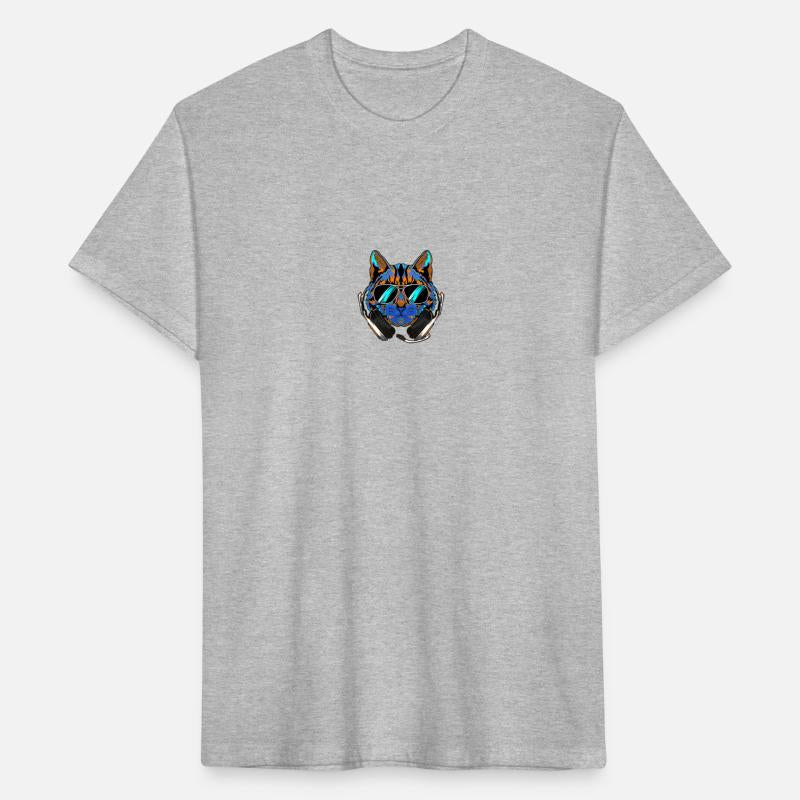 Cat gaming Design t-shirt