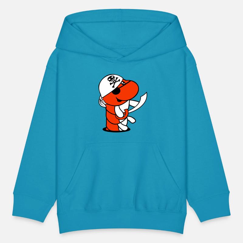 Caterpillar Hole Pirate Cap Funny Cute Comic Fun