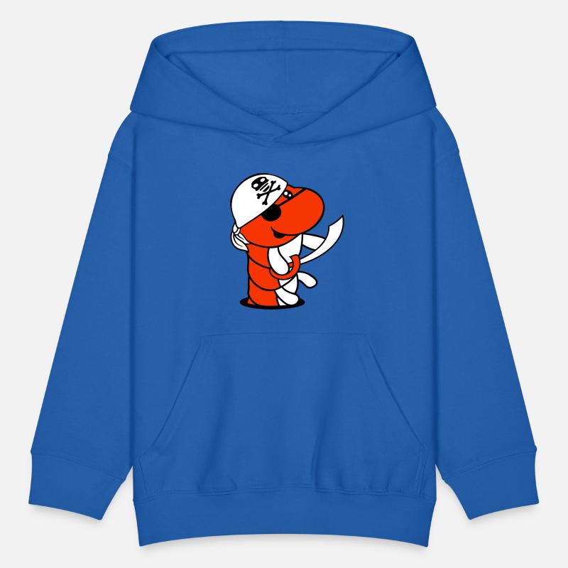 Caterpillar Hole Pirate Cap Funny Cute Comic Fun