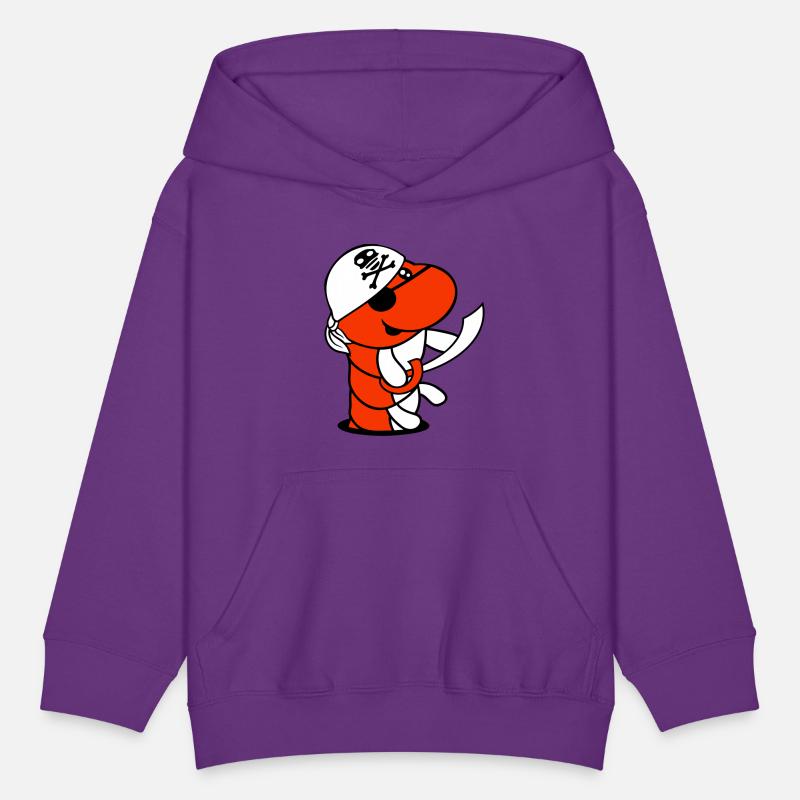 Caterpillar Hole Pirate Cap Funny Cute Comic Fun