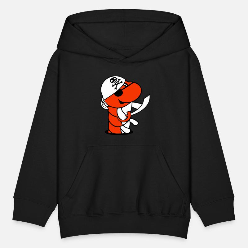 Caterpillar Hole Pirate Cap Funny Cute Comic Fun