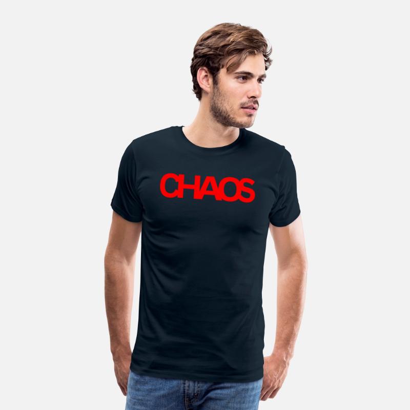 CHAOS (in red letters)