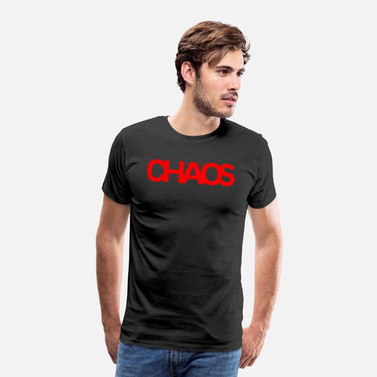CHAOS (in red letters)