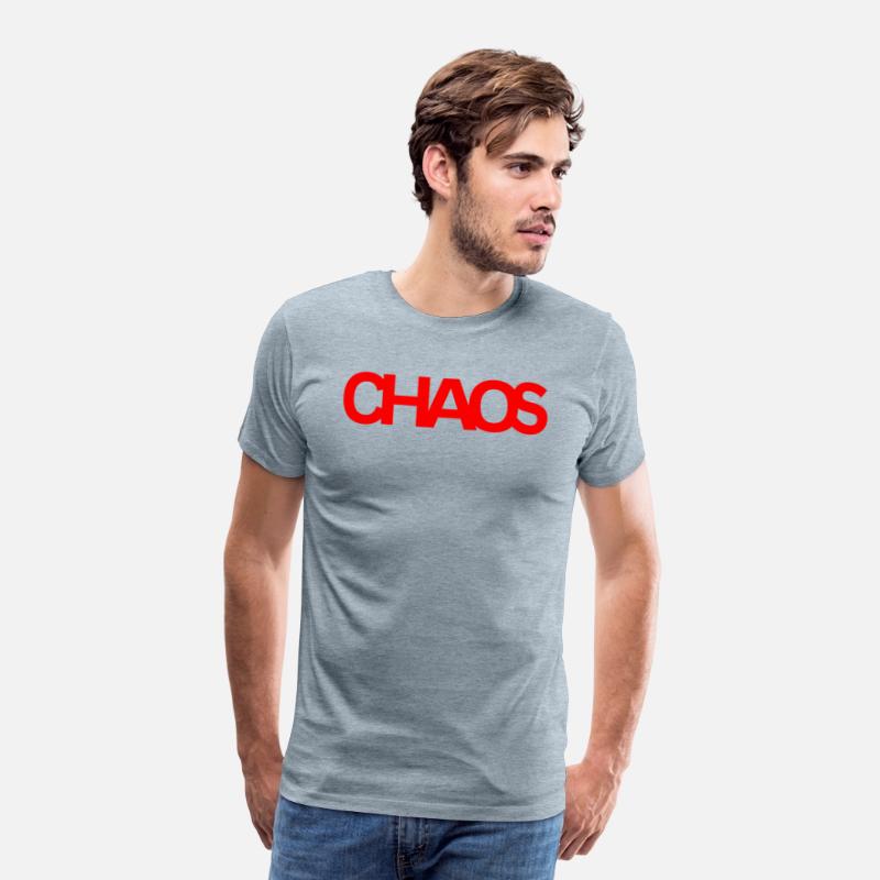 CHAOS (in red letters)