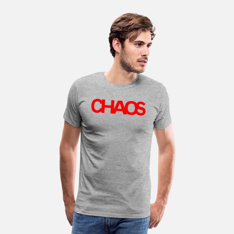 CHAOS (in red letters)