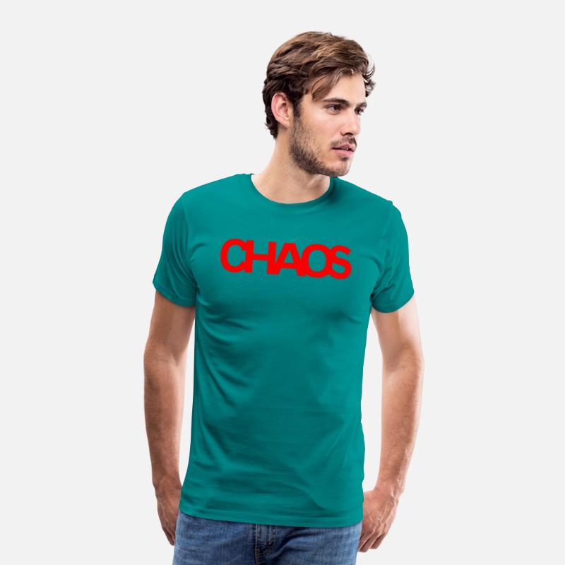 CHAOS (in red letters)