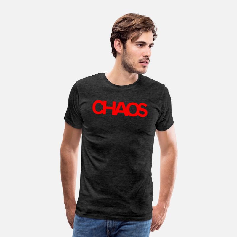 CHAOS (in red letters)
