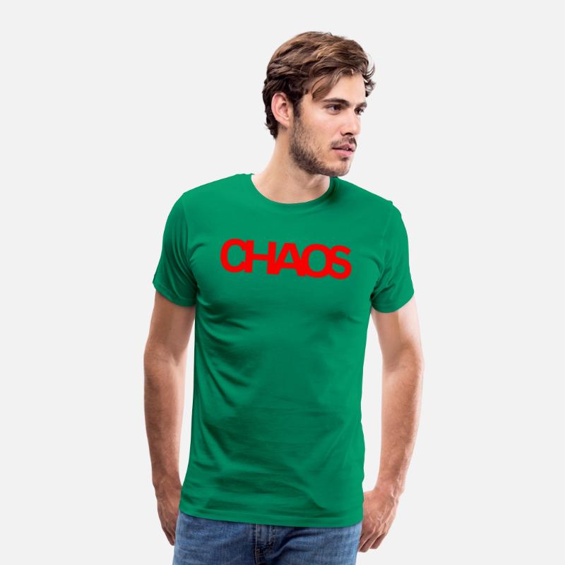 CHAOS (in red letters)