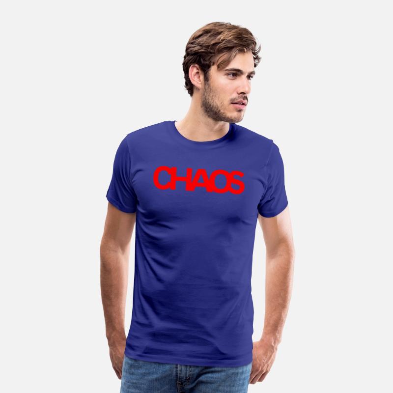 CHAOS (in red letters)