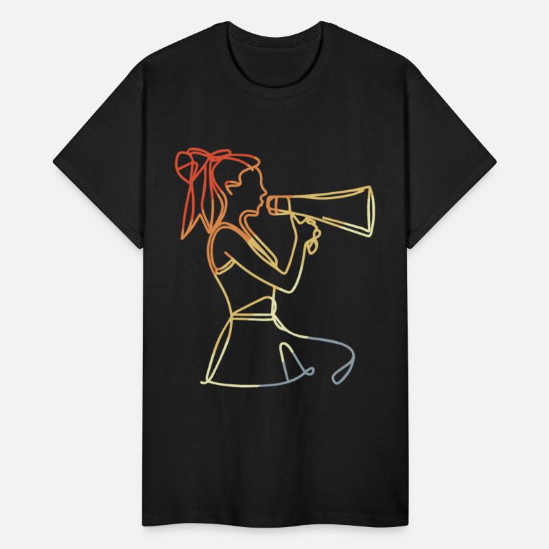 Cheerleading Girl Vintage Look