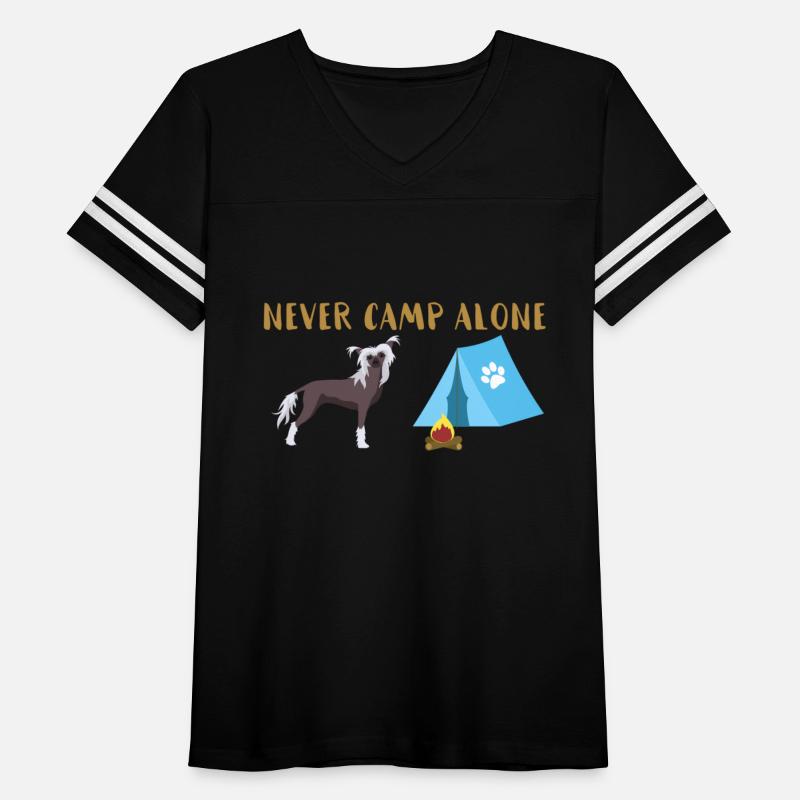 Chinese Crested Dog Tent Camping