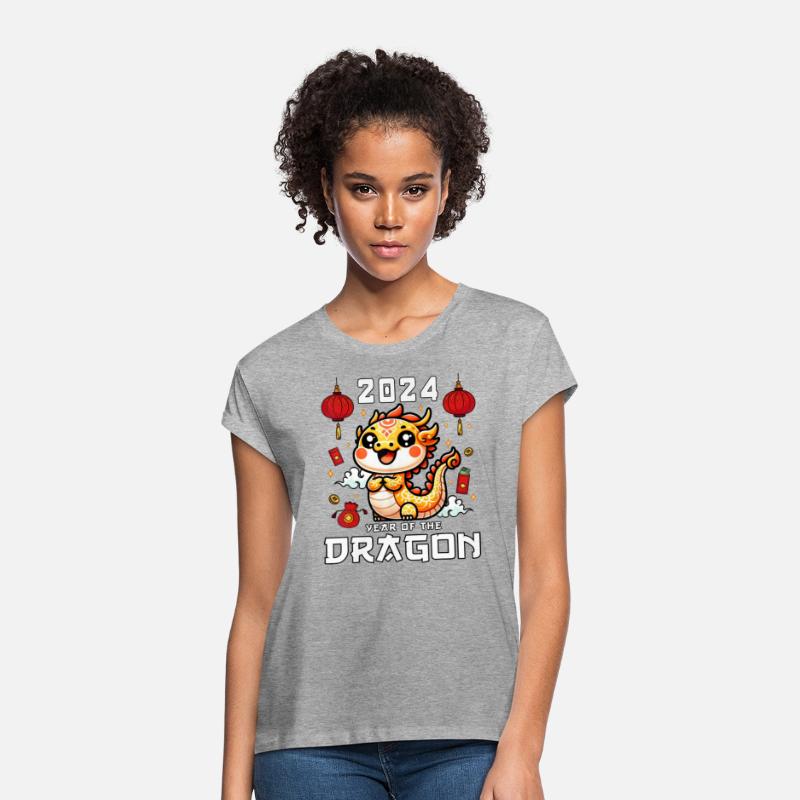 Chinese New Year 2024 Shirt Kids Year of The