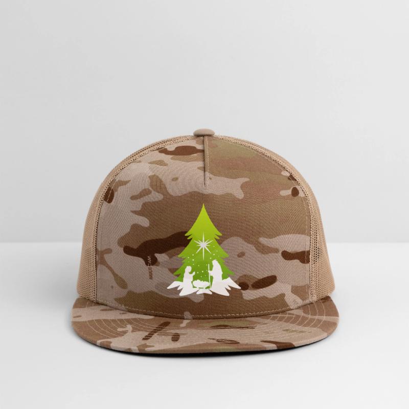 Christmas Tree Nativity Scene Artist