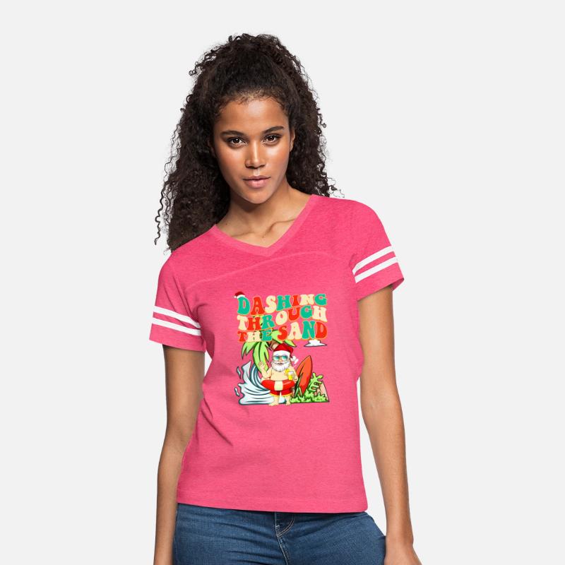 Chritmas Dashing Through The Sand