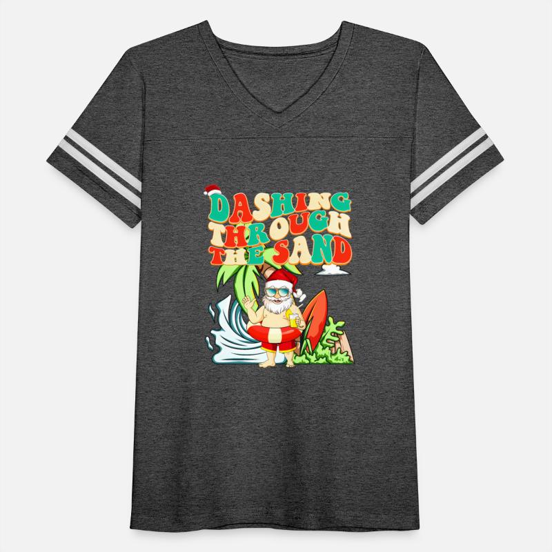 Chritmas Dashing Through The Sand