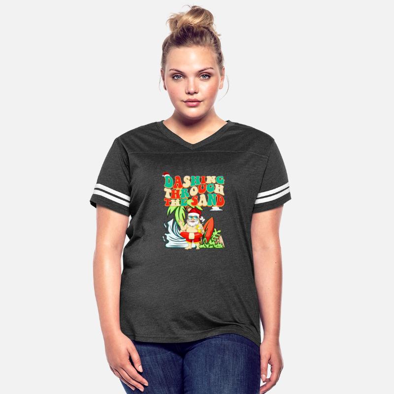 Chritmas Dashing Through The Sand